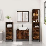vidaXL 4-dijelni set kupaonskog namještaja boja hrasta drveni | shoptok.hr