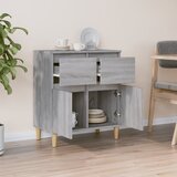  Komoda sivog hrasta sonome 60x35x70 cm od konstruiranog drva | shoptok.hr