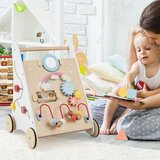  Dječja hodalica 7 u 1 s igraćom pločom, ogledalom, kockicama i kutijom za pohranu. | shoptok.hr