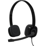 Logitech H151 Stereo Headset Black Cene