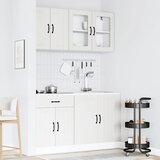  Set kuhinjskih ormarića od 4 dijela "Lucca" od bijelog inženjerskog drva | shoptok.hr