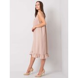 FANCY Dress-FA-SK-7086.08P-beige | Shoptok.si