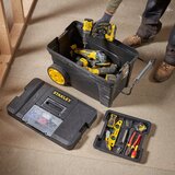 Stanley 1-97-503 mobilna kutija za alat na točkovima, 53l, teleskopska ručka, nosivost 35kg | Eponuda.com