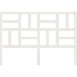  Uzglavlje za krevet bijelo 156 x 4 x 104 cm od masivne borovine | Shoptok.si
