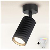 Brilagi - LED RGBW prigušiva spot svetiljka SELE MODERN 1xGU10/6W/230V crna | Eponuda.com