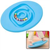 Lean Toys Modra senzorična plošča za ravnotežje z gumijastimi žogicami | Shoptok.si
