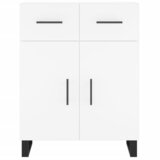  Visoka komoda bijela 69,5x34x180 cm konstruirano drvo | shoptok.hr