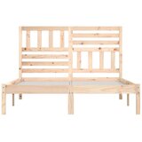  Okvir kreveta 135 x 190 cm bračni od masivne borovine | shoptok.hr