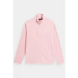 Kesi 4F Regular Women's Stand Collar Fleece 4FAW23TFLEF146-65S Pink