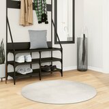 vidaXL Tepih IZA kratka vlakna skandinavski izgled krem Ø 100 cm | shoptok.hr