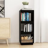 vidaXL Ormarić za knjige / sobna pregrada crni 40x35x103 cm borovina Cijene