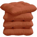  Jastučići za sjedenje 4 pcs Crvena narančasta 40 x 40 cm | Eponuda.com