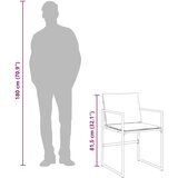  13dijelni vrtni blagovaonski set s jastucima crni od tekstilena | shoptok.hr