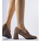 D/CEO Beige high heel pumps Unos | shoptok.hr