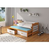 ADRK Otroka postelja TIARRO z vzmetnicama 87 cm - ALDER-SIVA Cene