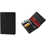 INF Črno PU usnjeno držalo za potni list - Tanek potovalni etui in ovitek, (5000078706) | Shoptok.si