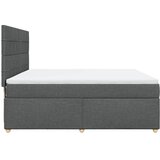  Okvir kreveta s oprugama i madrac svjetlosivi 180x200cm tkanina | shoptok.hr
