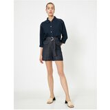 Koton Shorts - Navy blue - Normal Waist Cijene