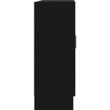 Ormarić Knjižna omara črna 82,5x30,5x80 cm iverna plošča, (20801399) | Shoptok.si