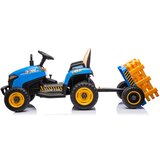 Traktor na akumulator s prikolicom BBH-030 - plavi | shoptok.hr