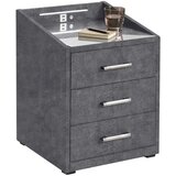 Esposa nočna omarica, antracit | Shoptok.si