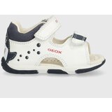 Geox Otroški usnjeni sandali bela barva | Shoptok.si