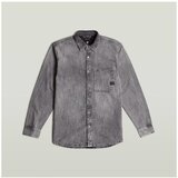 G-star Raw Srajce z dolgimi rokavi REGULAR 1 PKT SHIRT LS Siva Cene