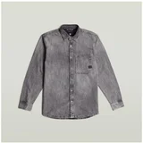 Srajce z dolgimi rokavi REGULAR 1 PKT SHIRT LS Siva