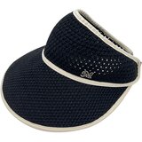 INF Črn slamnati sončni klobuk - zračen in s širokimi krajci, (21296154) | Shoptok.si