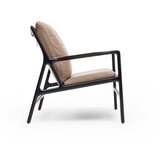 Gazzda Crna/bež kožna fotelja Dedo – | shoptok.hr