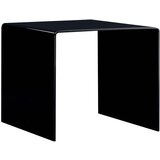 vidaXL stolić za kavu crni 50 x 50 x 45 cm od kaljenog stakla Cijene