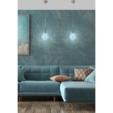 Candellux Modra LED viseča svetilka s steklenim senčilom Lukka – | Shoptok.si