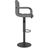 vidaXL Barski stolček svetlo sivo blago, (20968496) | Shoptok.si