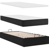  Otomanski krevet s madracem crni 90x200 cm umjetna koža | Eponuda.ba