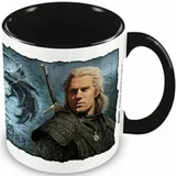 Pyramid the witcher (bound by fate) black inner c mug skodelica