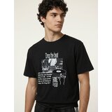 Sinsay Pamučna majica s glazbenim motivom | shoptok.hr