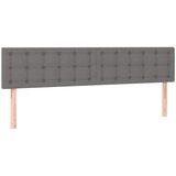  s oprugama i madracem tamnosivi 200 x 200 cm od tkanine | shoptok.hr