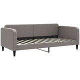  Dnevni krevet s madracem smeđesivi 90 x 200 cm od tkanine | shoptok.hr