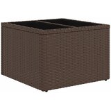  9-dijelni set vrtnih sofa s jastucima poliratan smeđi | shoptok.hr
