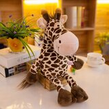 Plišana igračka žirafa 28cm - smeđe/žuta | Shoptok.si