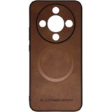 Zaštitna silikonska futrola (OLGE Magnetic) za Honor Magic8 Lite, Braon | Eponuda.com