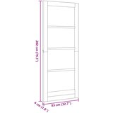  Unutarnja vrata Bijela 83 x 202 cm Šperploča | Eponuda.ba