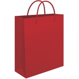  VREĆICE UKRASNE 24X39X9CM SJAJNA PLASTIFIKACIJA FORNAX CRVENE | Eponuda.ba