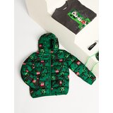Sinsay Kviltana puffer jakna s kapuljačom Minecraft | shoptok.hr