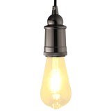 vidaXL Obeski za svetilke 2 kosa sijajno črna E27, (22067547) | Shoptok.si