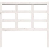  Uzglavlje za krevet bijelo 105 5x4x100 cm od masivne borovine | shoptok.hr