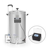 Klarstein Brauheld Pro, kotel za slad, 2500 W, 35 L, 30 - 100 °C, obtočna črpalka, plemenito jeklo Cene