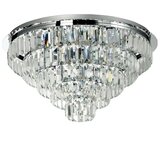  Ondaluce - Kristalno plafonsko svetlo CASTLE 12xG9/7W/230V, prečnik 60 cm, sjajni hrom | Eponuda.com