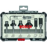 Bosch 6-delni set glodala za drvo standard 6mm Cene