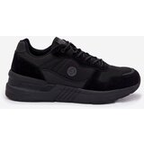 EVENTO Men's Sports Sneakers On Platform Black Hanirin | shoptok.hr